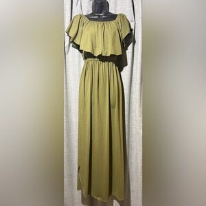 Olive Green Maxi Dress